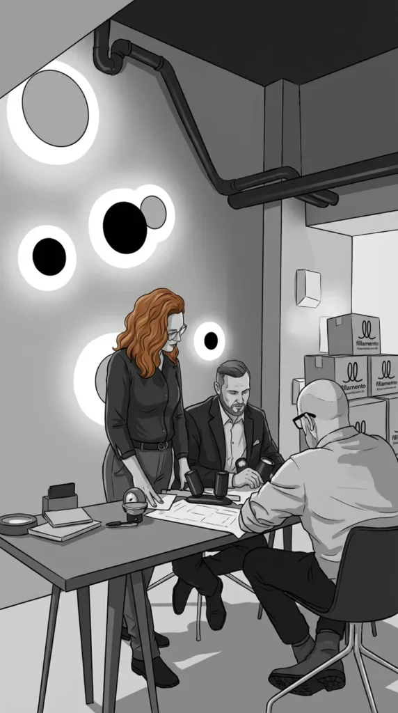 Arquiteto projeto luminotécnico